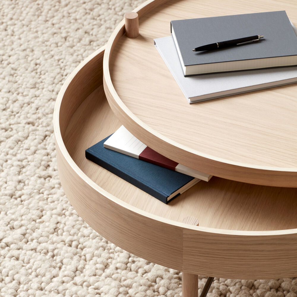 audo copenhagen (menu) | turning coffee table | natural oak ~ DC