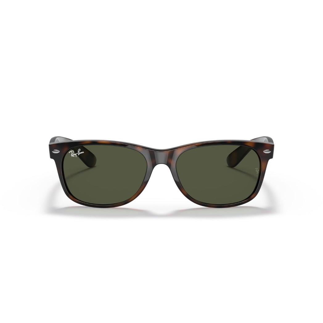 RAYBAN - NEW WAYFARER | Tortoise w/ Green