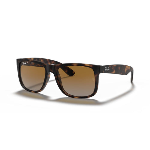 RAYBAN - JUSTIN | Havana Rubber w/ Brown Gradient Polarized