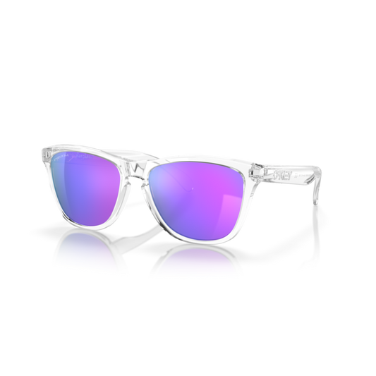 OAKLEY - FROGSKINS | Clear w/ Prizm Violet