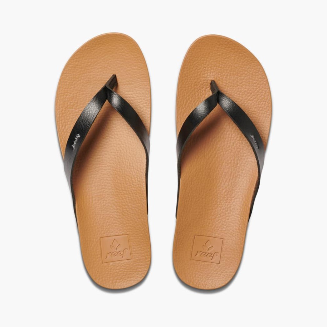 REEF - CUSHION COURT | BLACK/NATURAL