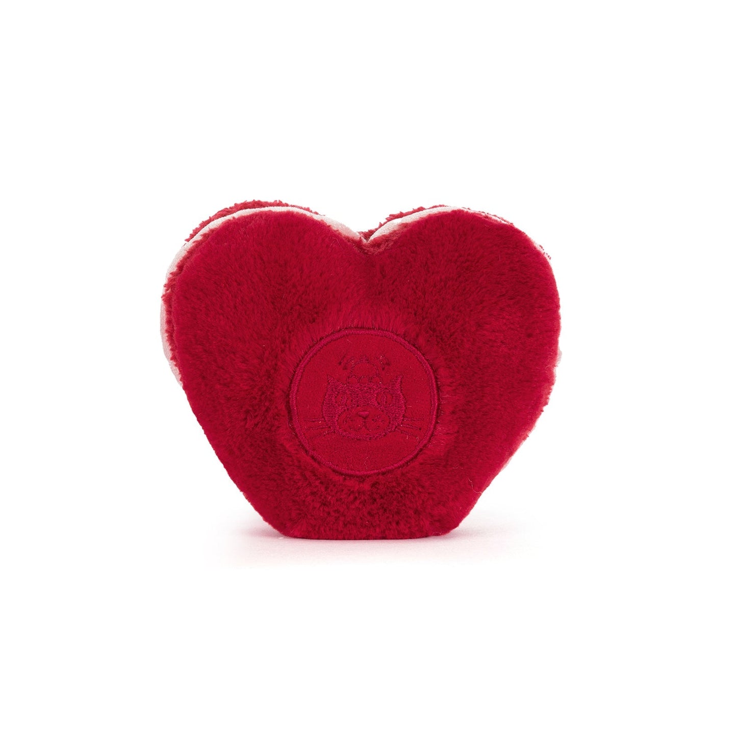 Jellycat Amuseables Arlette Heart Macaron Red