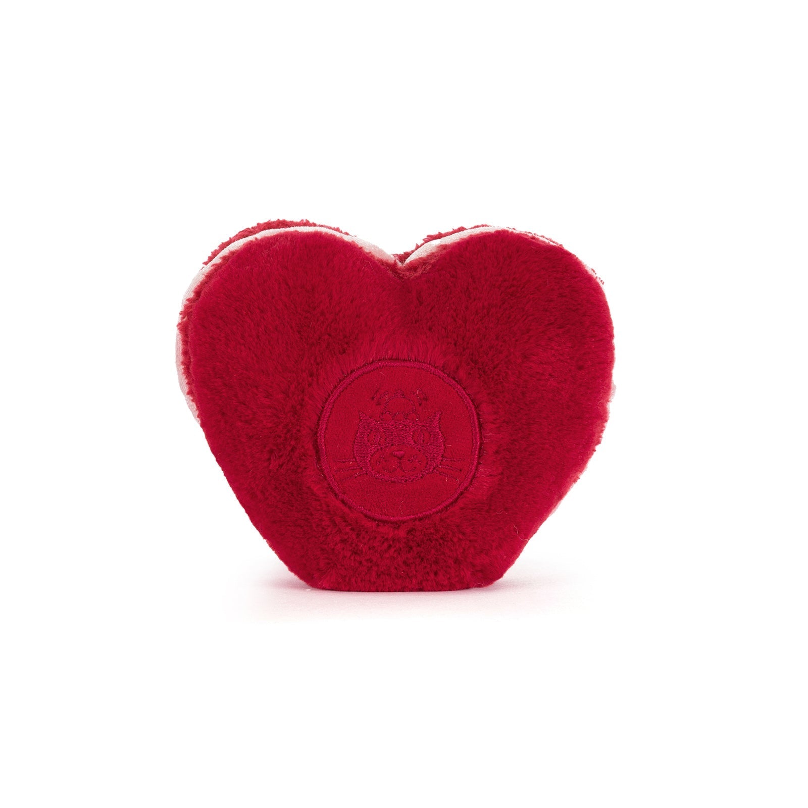 Jellycat Amuseables Arlette Heart Macaron Red