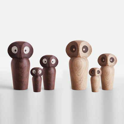 architectmade | wooden owl | small natural oak