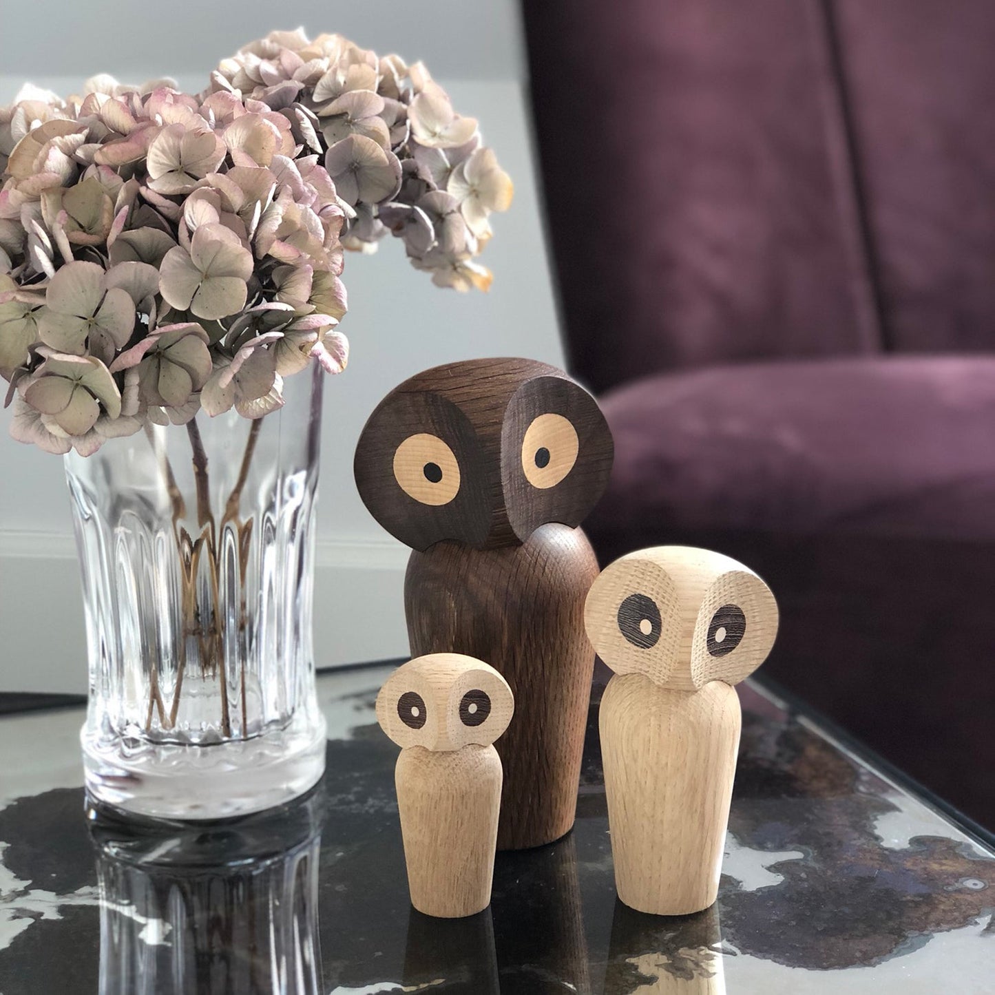 architectmade | wooden owl | small natural oak