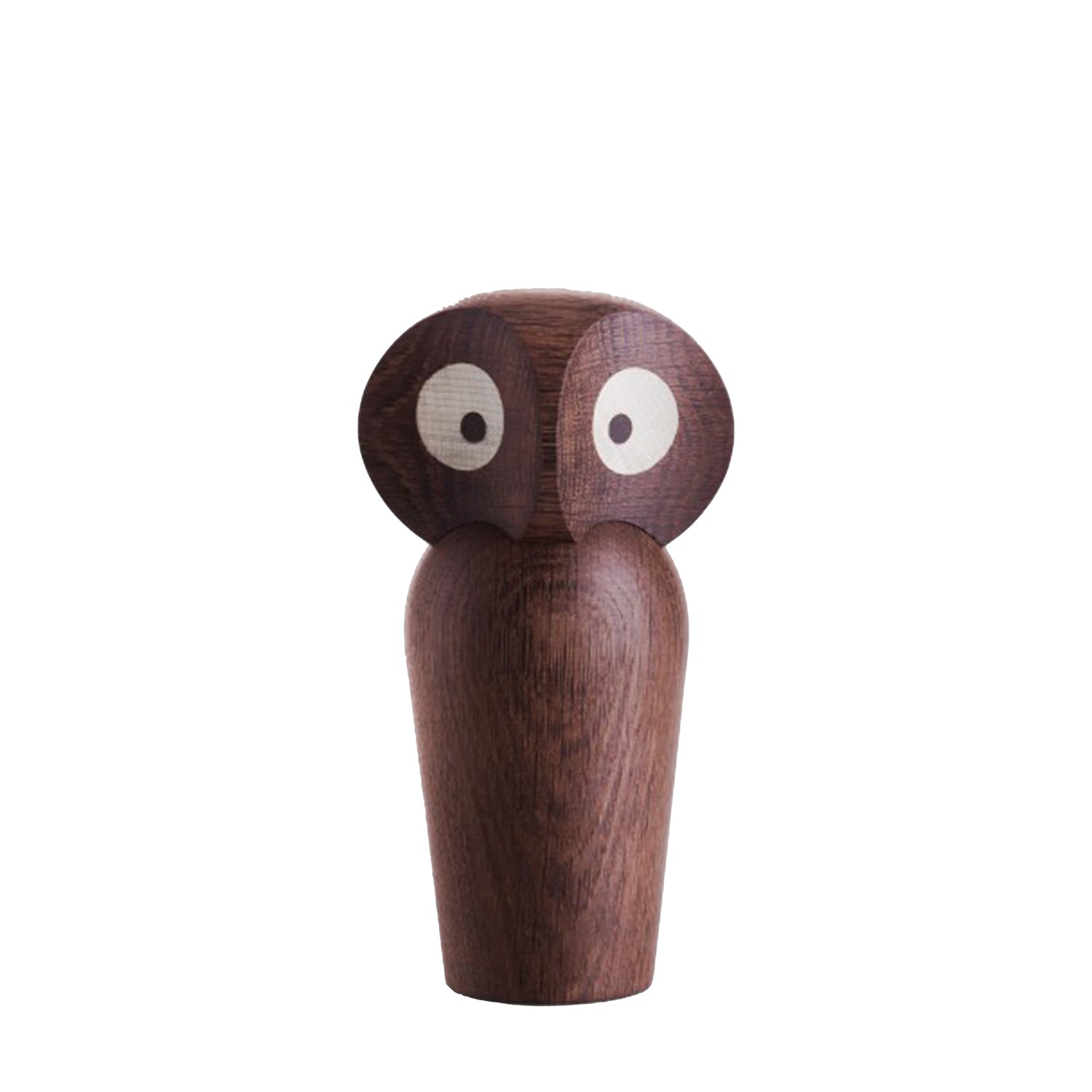 architectmade | wooden owl | small smoked oak