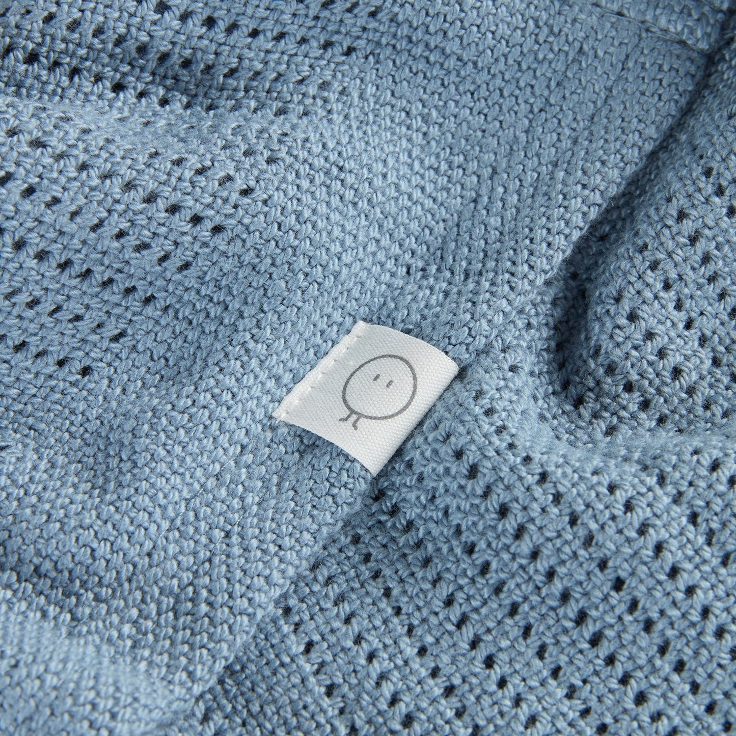 Cellular Blanket - Dark Blue