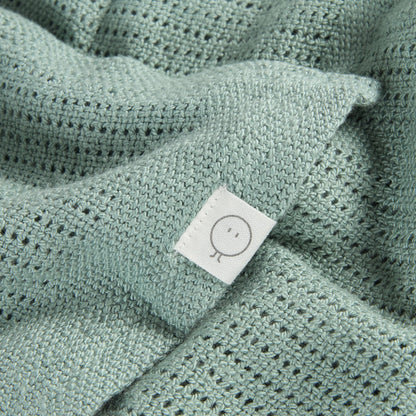Cellular Blanket - Mint