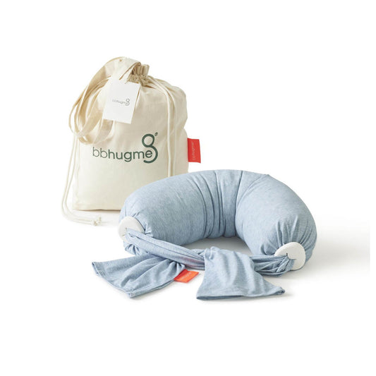 bbhugme Nursing Pillow - Blue Melange