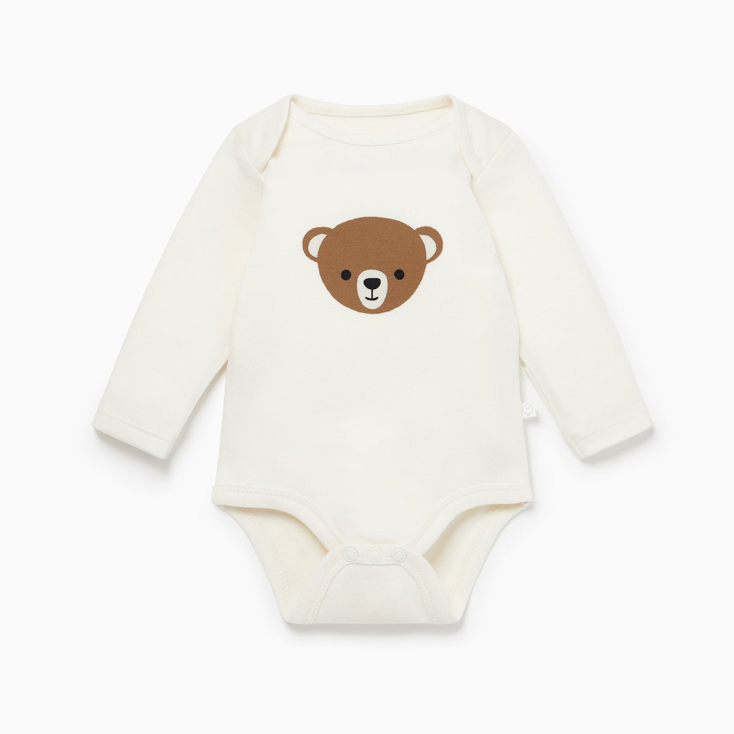 Bear Long Sleeve Bodysuit 4 Pack
