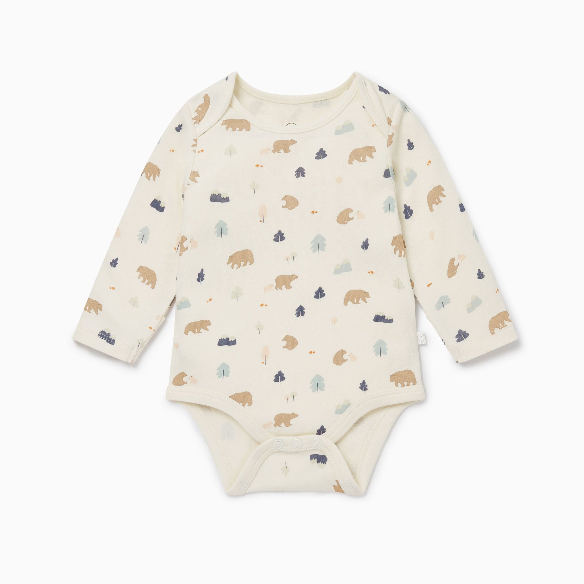 Bear Long Sleeve Bodysuit 4 Pack