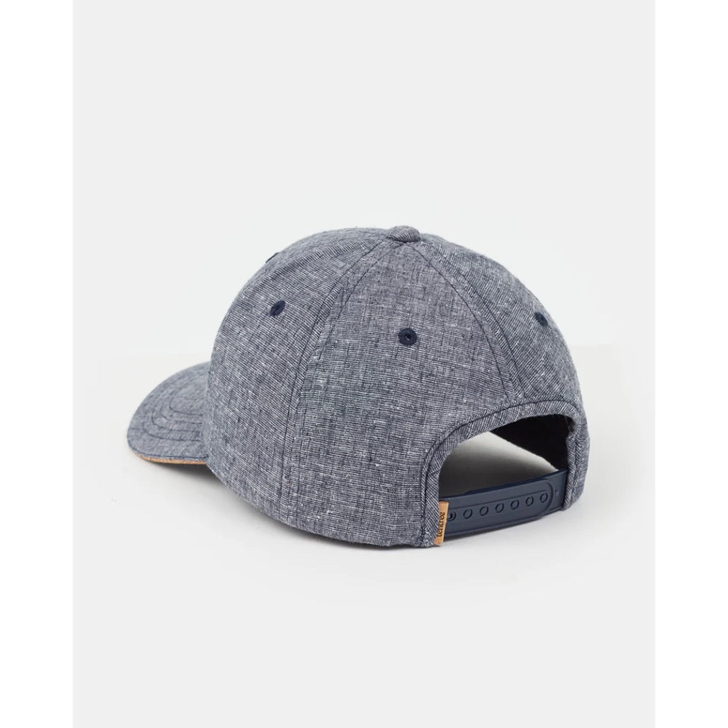 TENTREE - CORK ICON HEMP ELEVATION CAP | Midnight Blue Heather