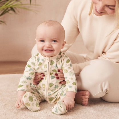 Botanical Clever Zip Sleepsuit