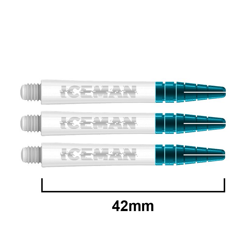 RED DRAGON Gerwyn "Iceman" Price Nitro Ionic Shafts - White 36 & 42mm
