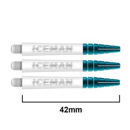 RED DRAGON Gerwyn "Iceman" Price Nitro Ionic Shafts - White 36 & 42mm