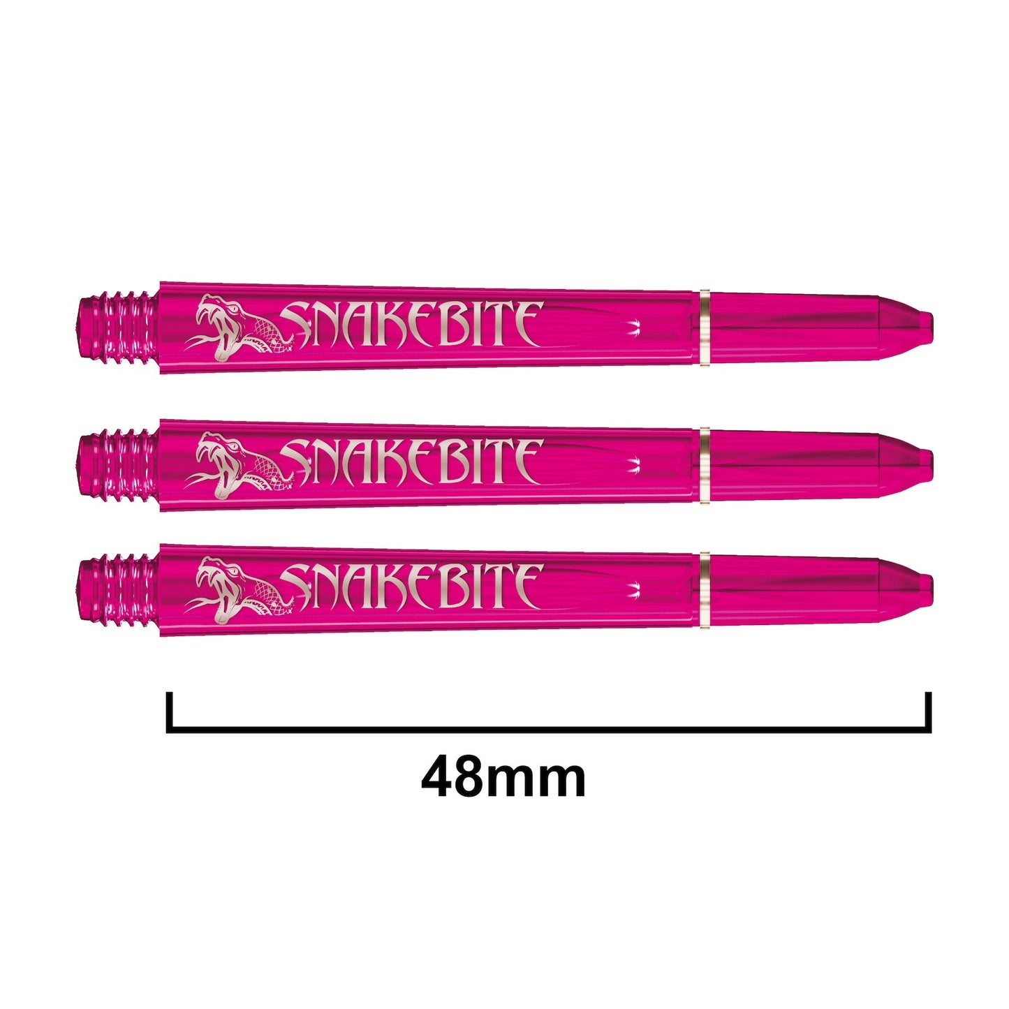 RED DRAGON - Snakebite Signature Series Dart Shafts - Medium