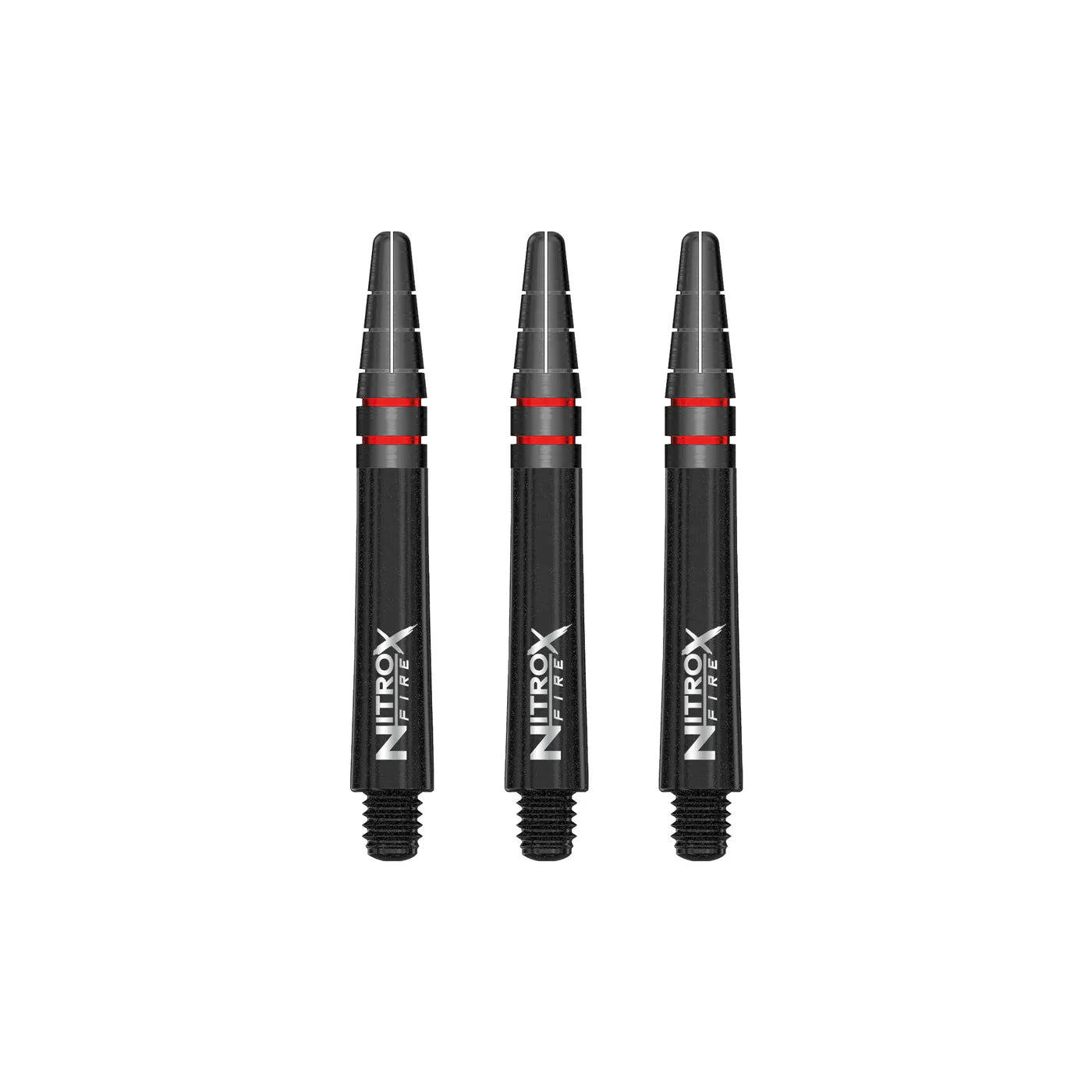RED DRAGON - Nitro X FIRE Composite Dart Shafts - 36mm SHORT