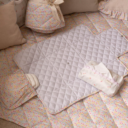 Avery Row Travel Changing Mat - Wildflower Garden