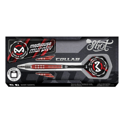 SHOT - Collab CHARLIE MURPHY Darts Set - 90% Tungsten - 23g