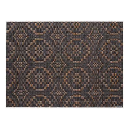 chilewich | placemat rectangle | overshot tiger eye