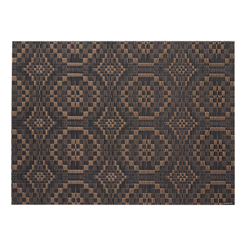 chilewich | placemat rectangle | overshot tiger eye