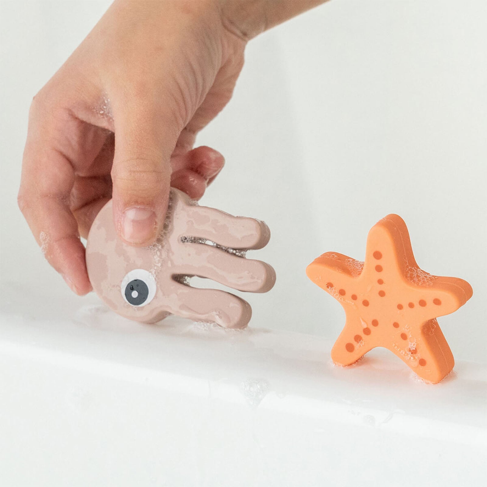 Done By Deer Bath Fishing Toy Sea Friends