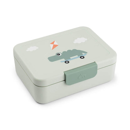 Done By Deer Lunch Box With Divider - Playground Green