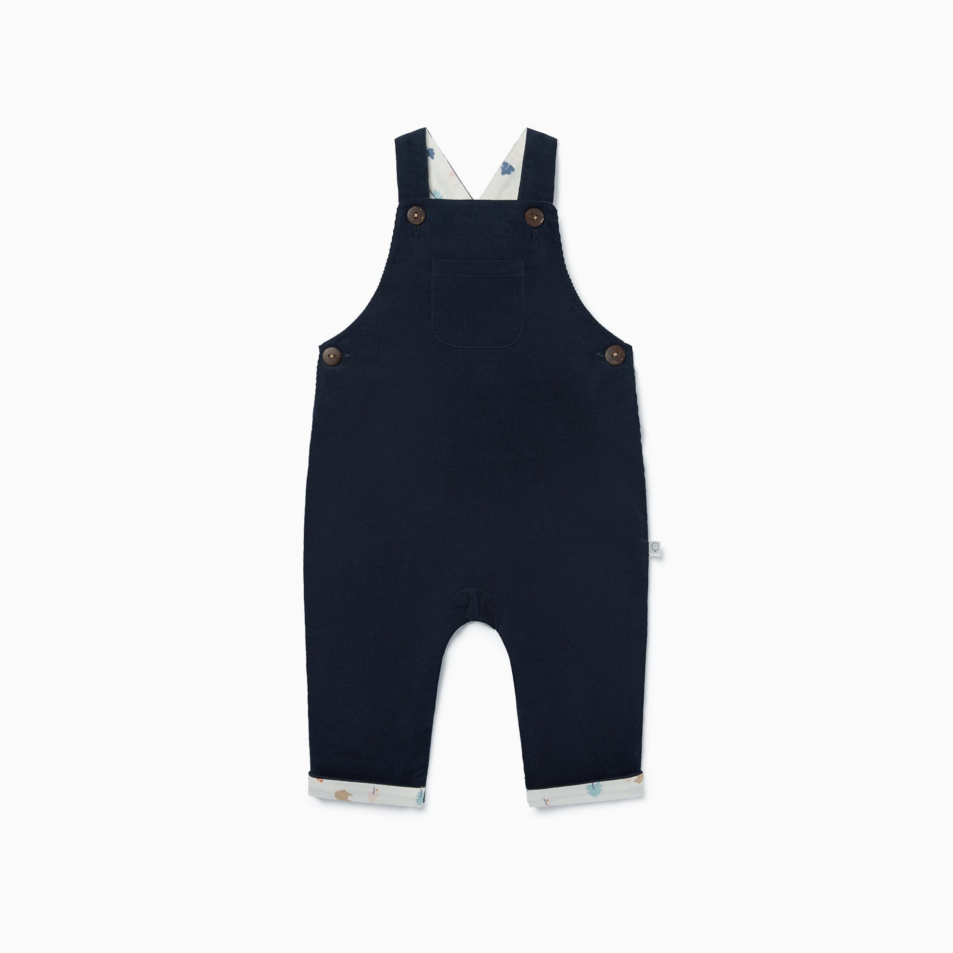 Bear-Lined Corduroy Dungarees