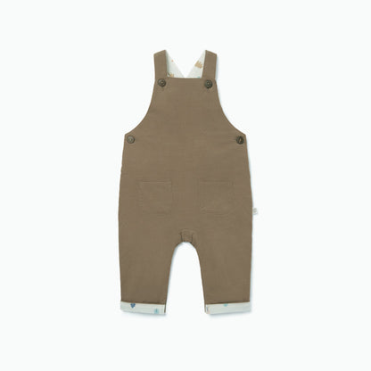 Bear-Lined Corduroy Dungarees