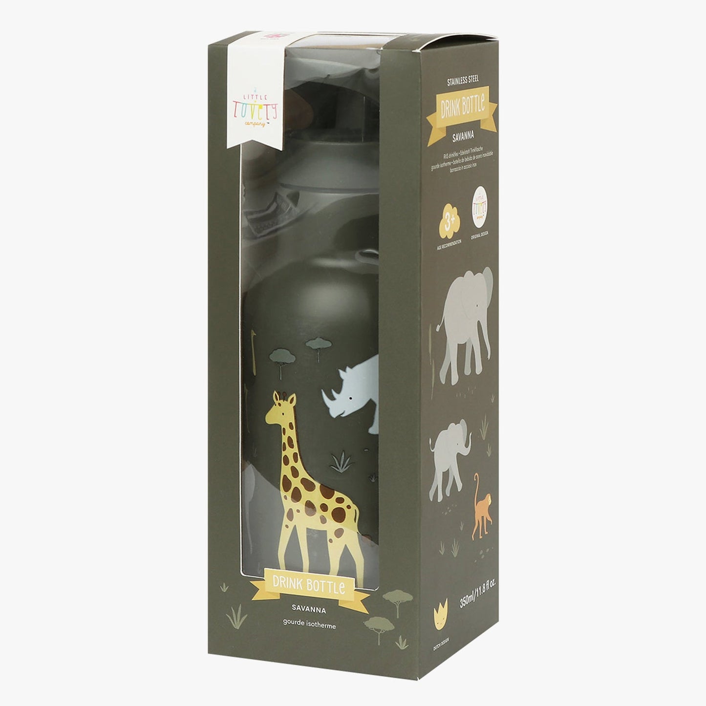 A Lovely Little Company Stainless Steel Drink Bottle