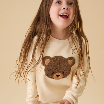 Brown Bear Oversized Sweatshirt
