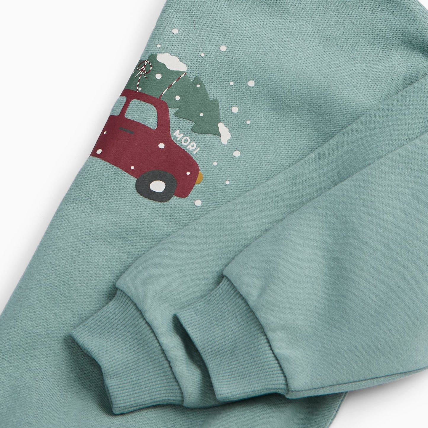 Christmas Car Oversized Sweatshirt