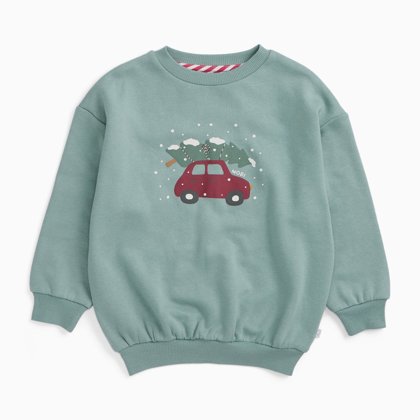 Christmas Car Oversized Sweatshirt