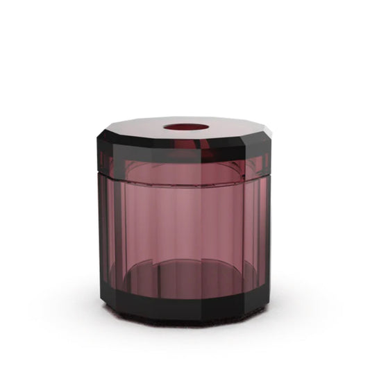 decor walther | KRISTALL collection | tissue box | rich burgundy
