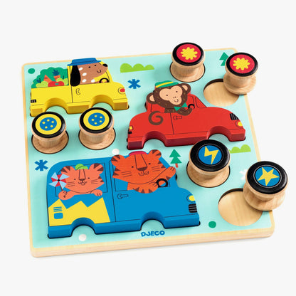 Djeco Puzz & Roll 2-in-1 Game