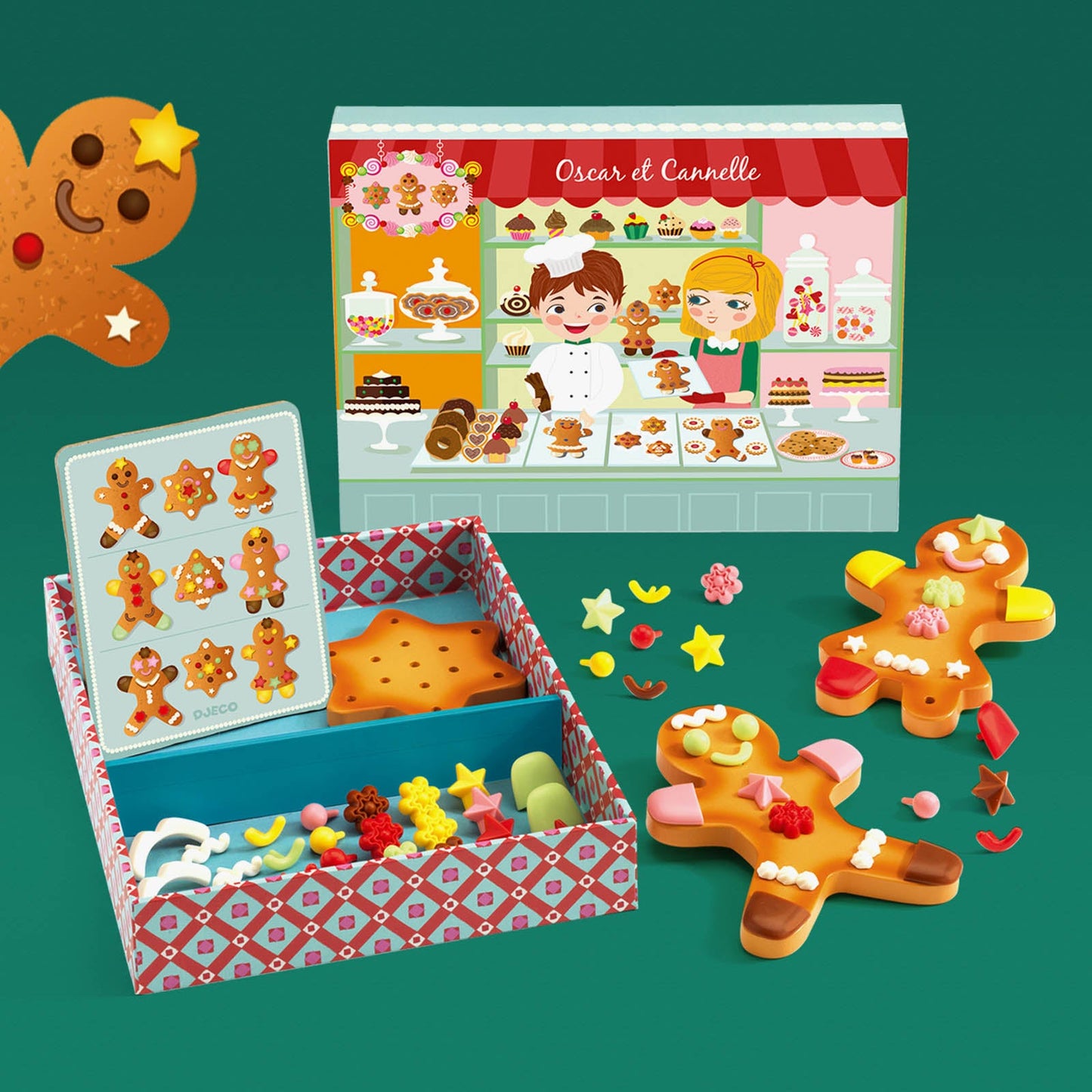 Djeco Oscar and Cannelle Gingerbread Set