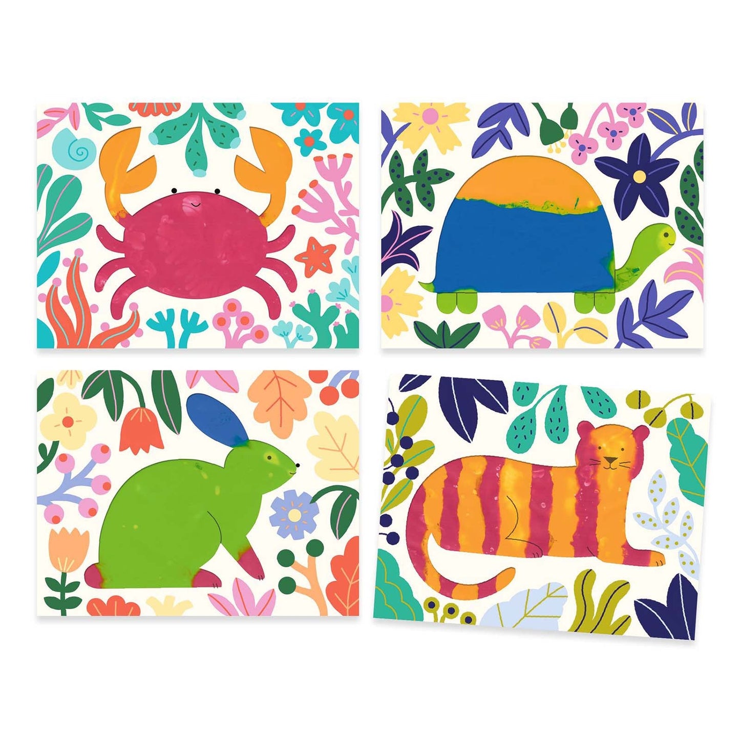 Djeco Easy Clean Painting Set Ocean
