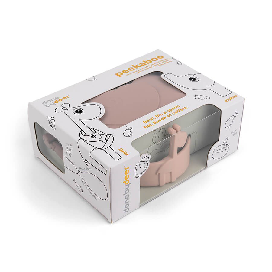 Done by Deer Friends Peekaboo Silicone Dinner Set