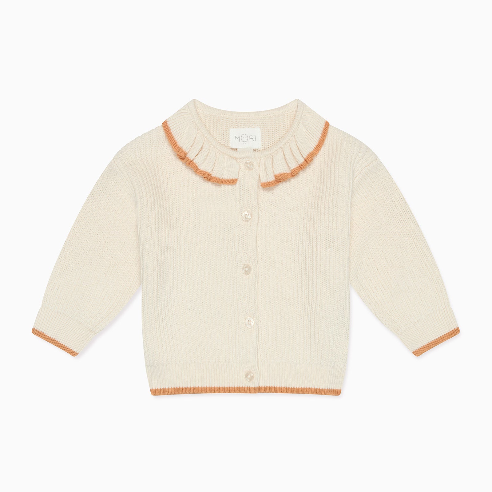 Collared Knitted Cardigan