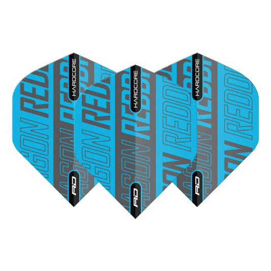 RED DRAGON - Hardcore XT Flights - Blue and Grey