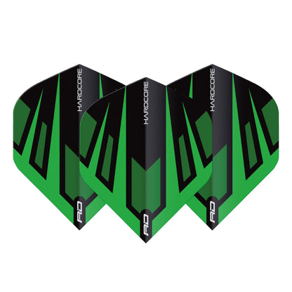RED DRAGON - Hardcore Radical Fan Flights - Green
