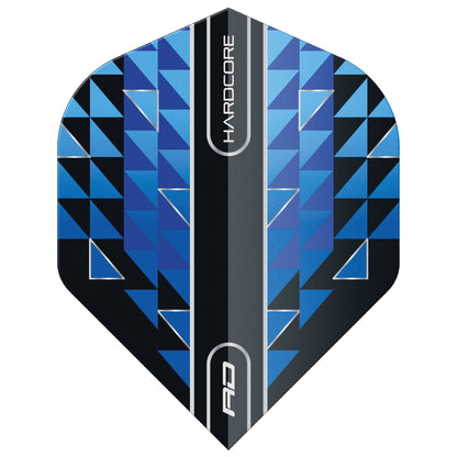RED DRAGON - Delta Hardcore Premium Dart Flights - Standard Shape
