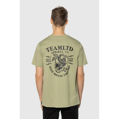 TEAMLTD - STAY WILD TEE | MOSS