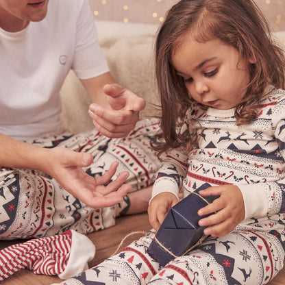 Fair Isle Navy Pyjamas