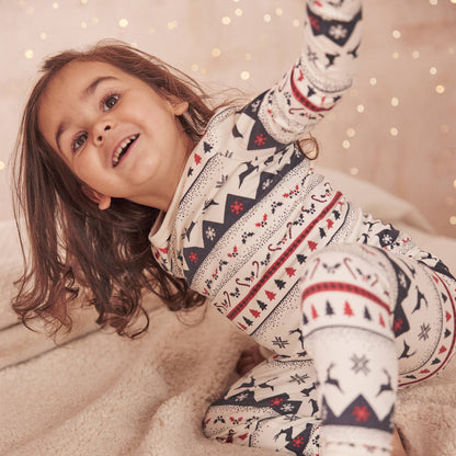 Fair Isle Navy Pyjamas
