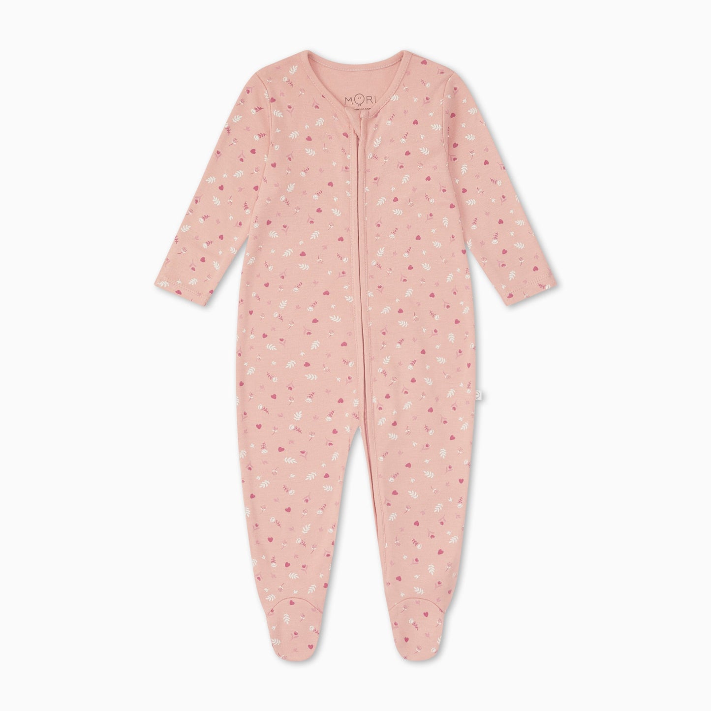 Floral Clever Zip Sleepsuit