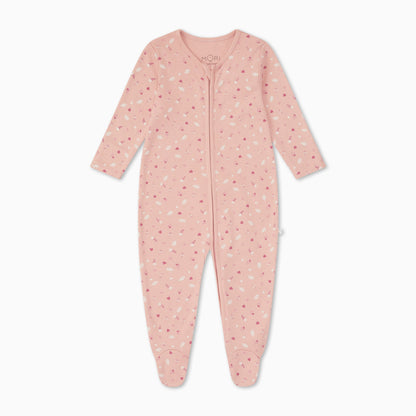 Floral Clever Zip Sleepsuit