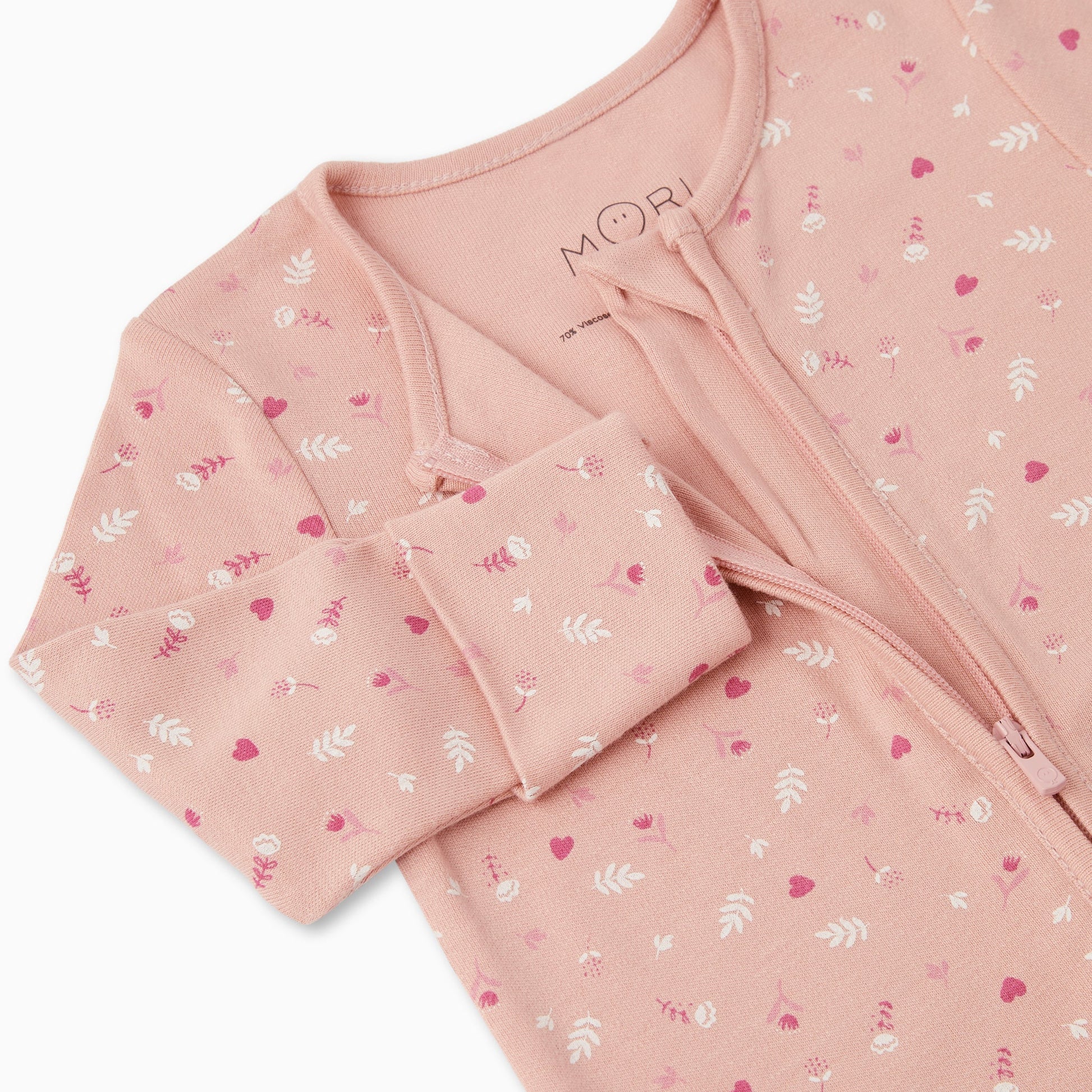 Floral Clever Zip Sleepsuit