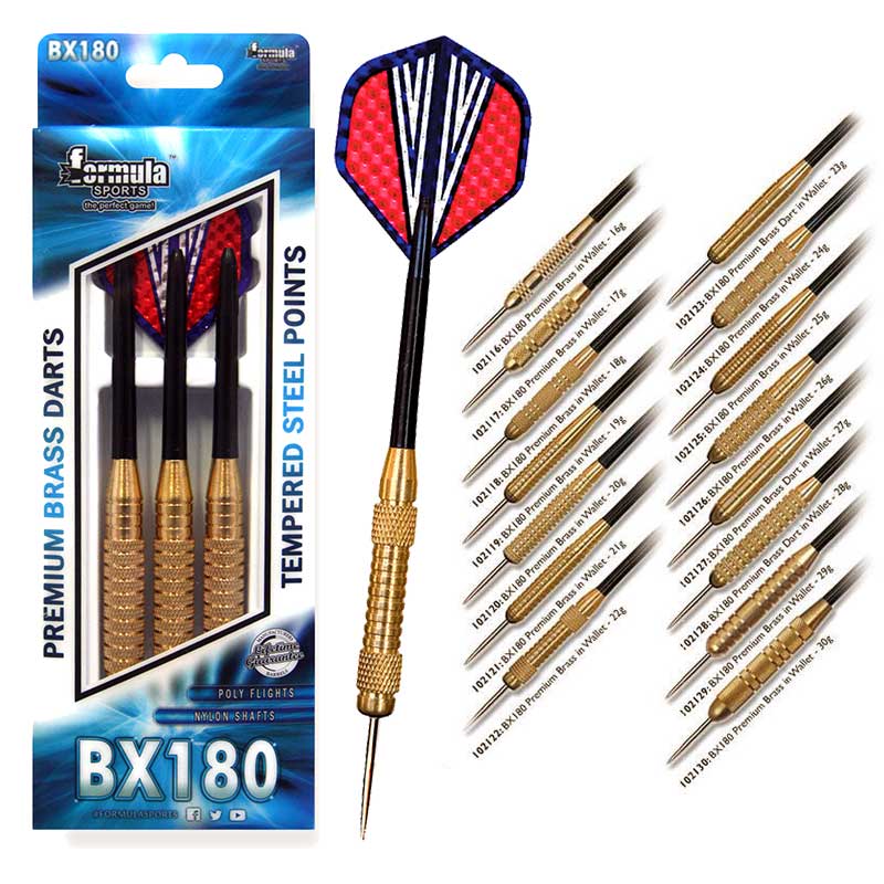 Formula BX180 Premium Brass Darts 25g