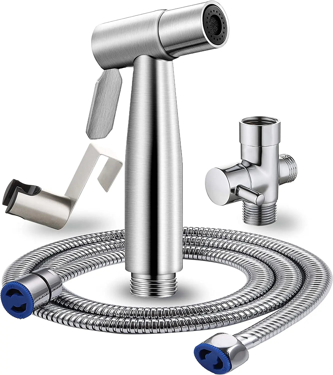 304 Stainless Steel Handheld Bidet Sprayer Toilet Kitchen Shower Set for Bathroom Cloth Diaper Sprayer